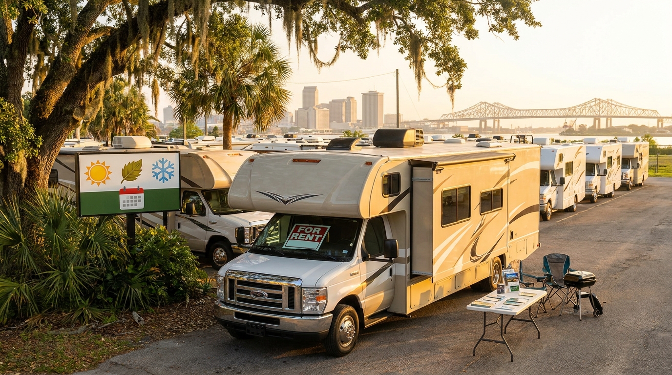 Romantic RV Camping in New Orleans - Couples Sites 2026